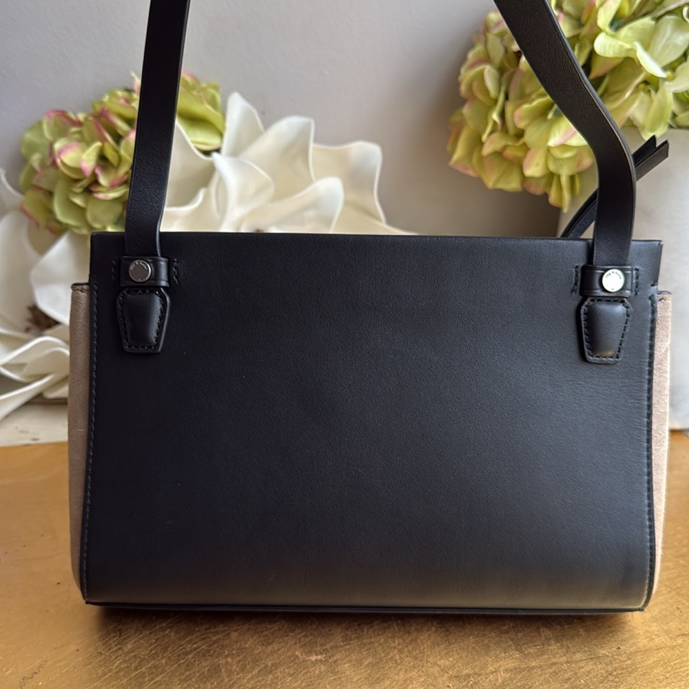 NWOT! Rag & Bone Suede and Leather Flap Crossbody - Picture 4 of 15
